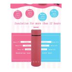 فلاسک هوشمند دماسنج دار یونیک اصل