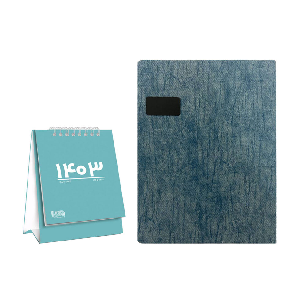 سالنامه و سررسید 1403 طرح جین به همراه تقویم رومیزی