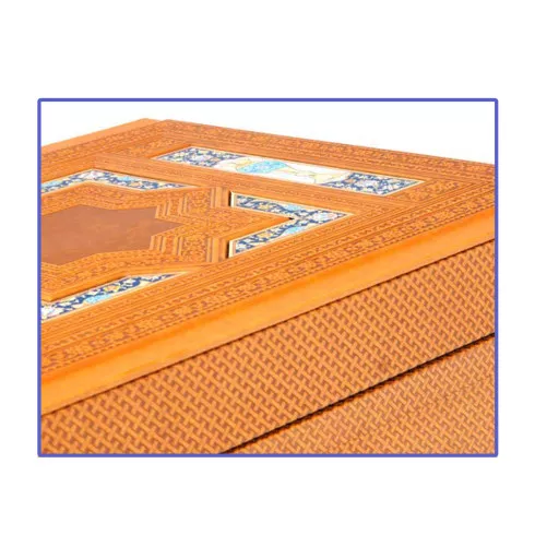 ست صنایع دستی فیروزه‌ای نفیس مدل 117002304