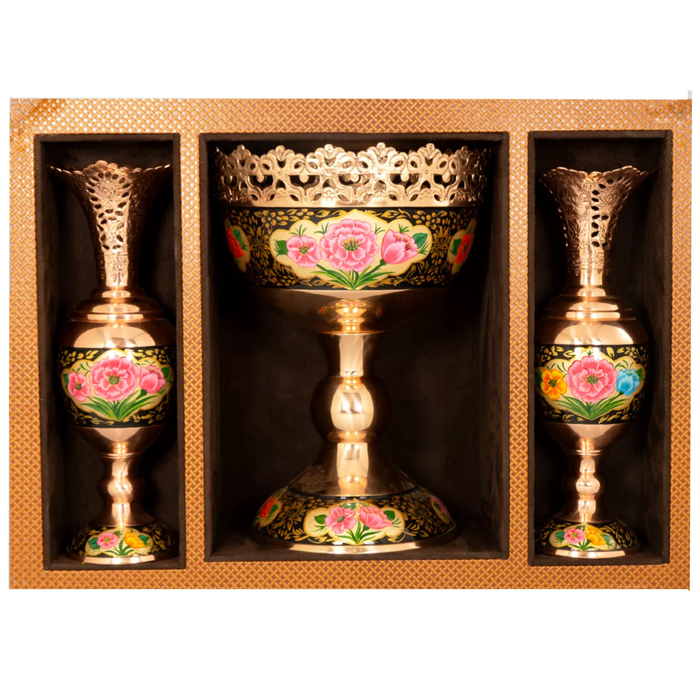 ست صنایع دستی مس و پرداز مدل 117002302