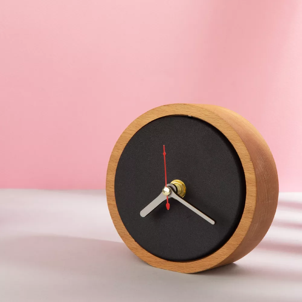 ساعت رومیزی چوبی مدل 117007007