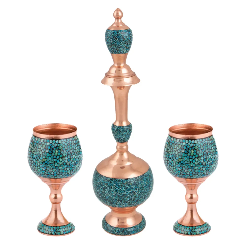 ست تنگ و جام فیروزه‌کوبی کد 35