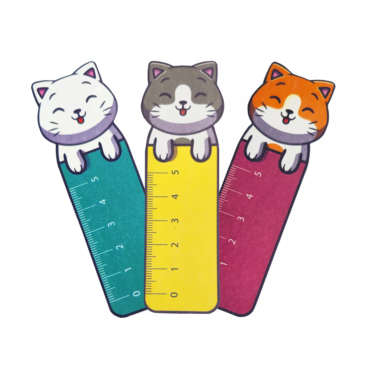 نشانگر کتاب طرح گربه مدل 117004103 بسته 20 عددی