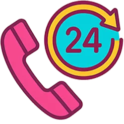 پشتیبانی 24 ساعته