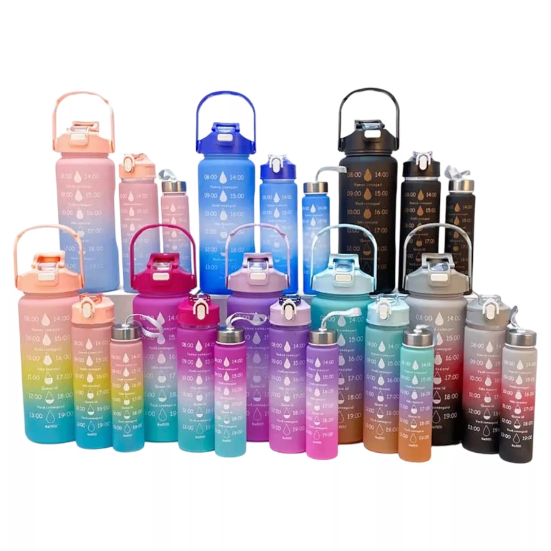 قمقمه سه‌قلو بسته 3 عددی گنجایش 2 لیتر