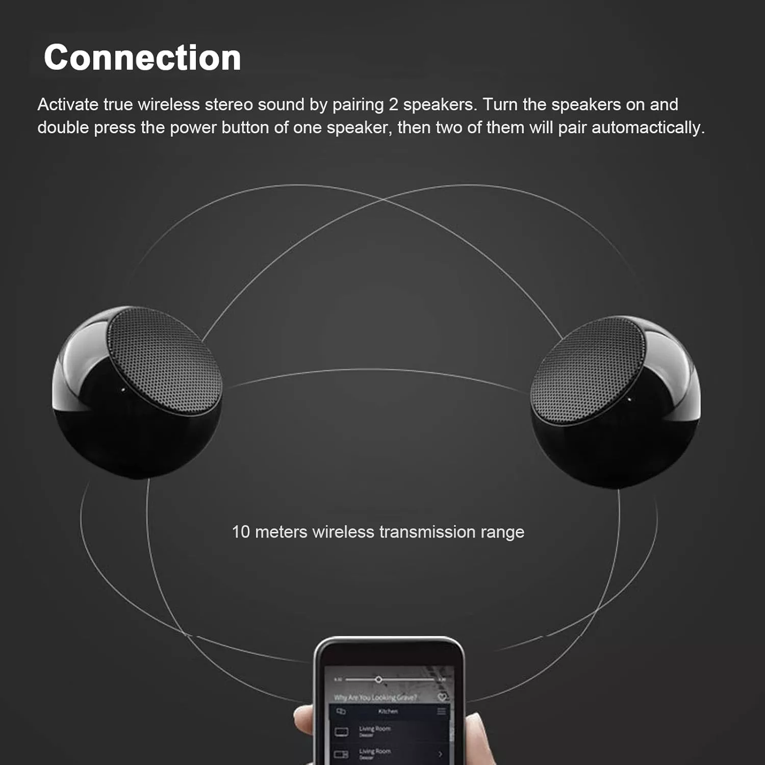 مینی اسپیکر بلوتوثی TWS MINI