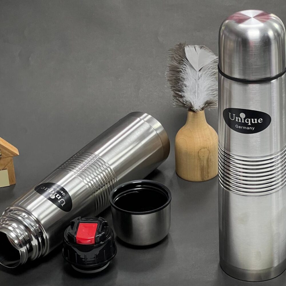 فلاسک یونیک استیل کاوردار