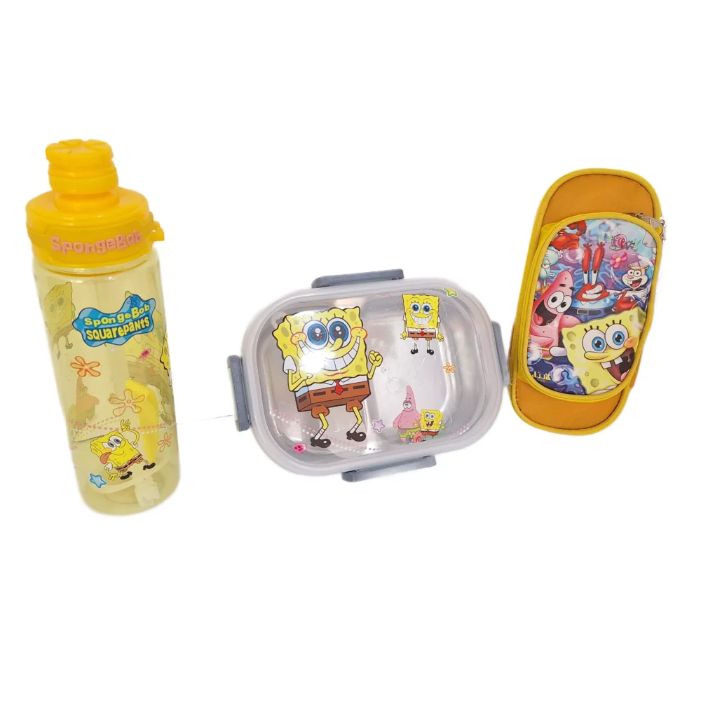 ست مدرسه 3 عددی طرح باب اسفنجی کد 117008417