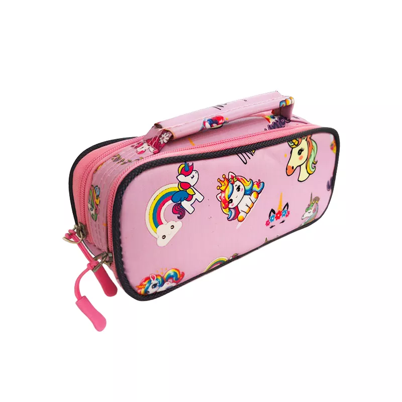 جامدادی 2 زیپ طرح اسب تک شاخ کد 117008433