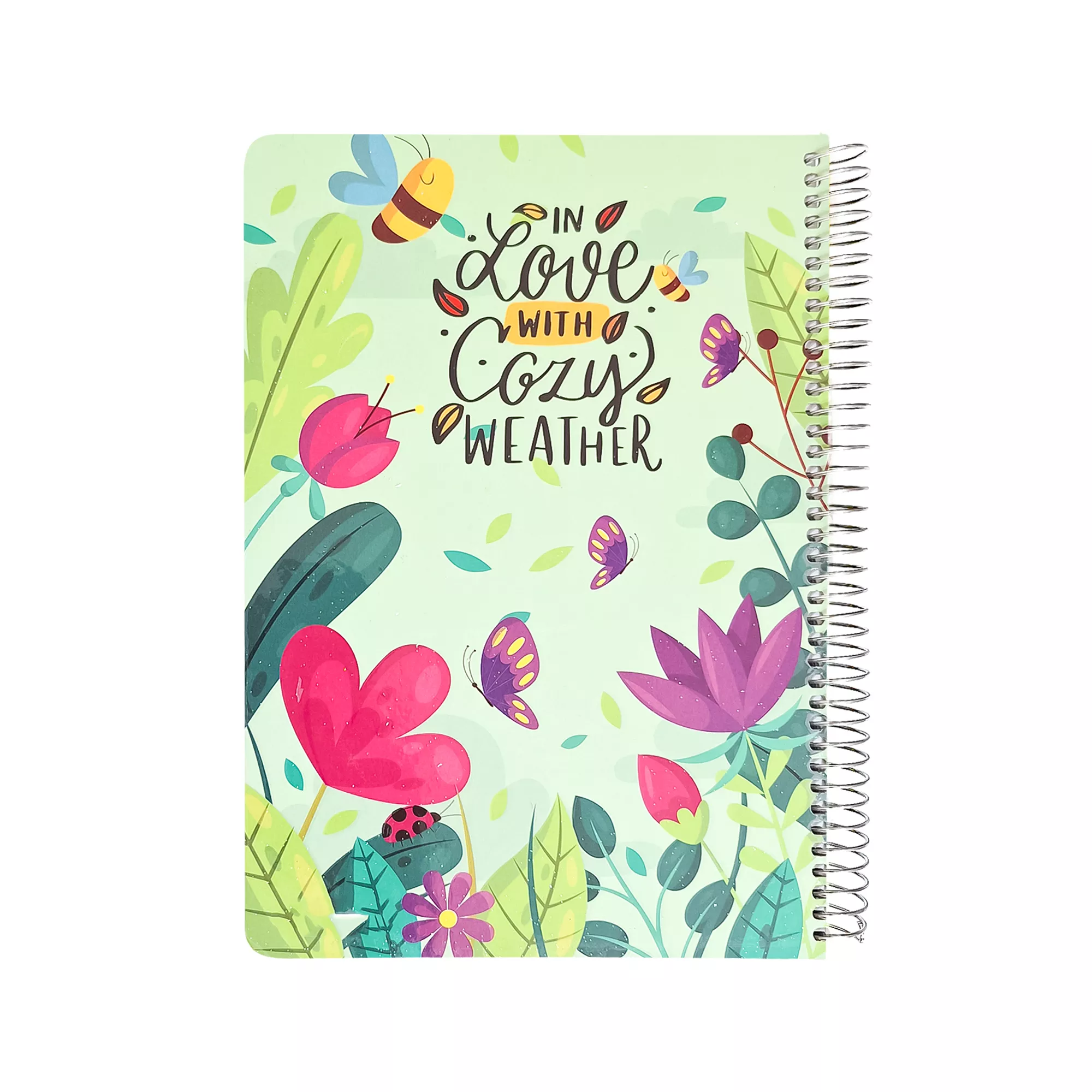 دفتر جلد سخت وزیری اکلیل UV موضعی 100 برگ کد 117008499