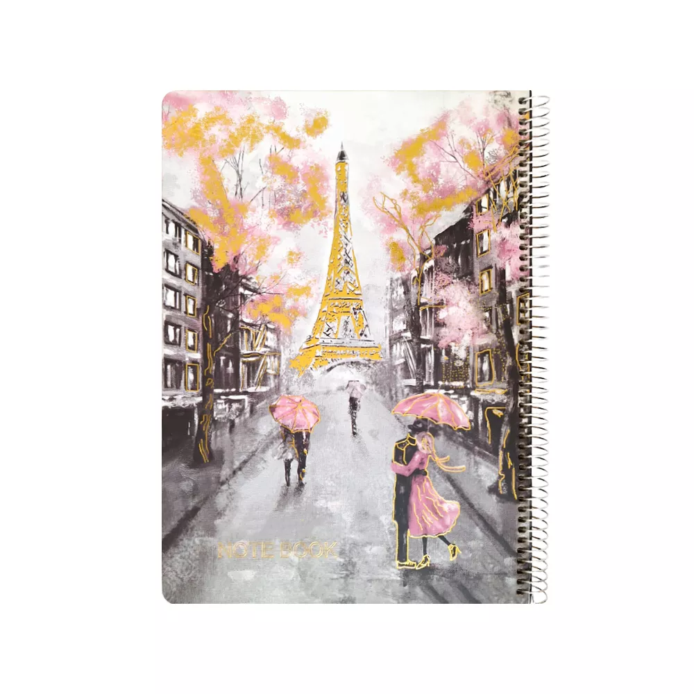 دفتر جلد سخت رحلی طلاکوب 100 برگ کد 117008494