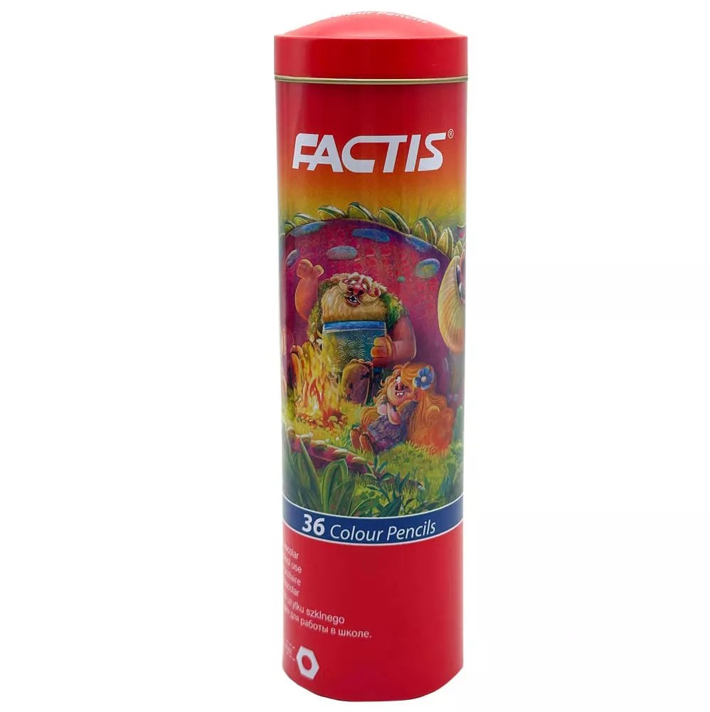 مداد رنگی 36 رنگ لوله ای فکتیس کد 117008188