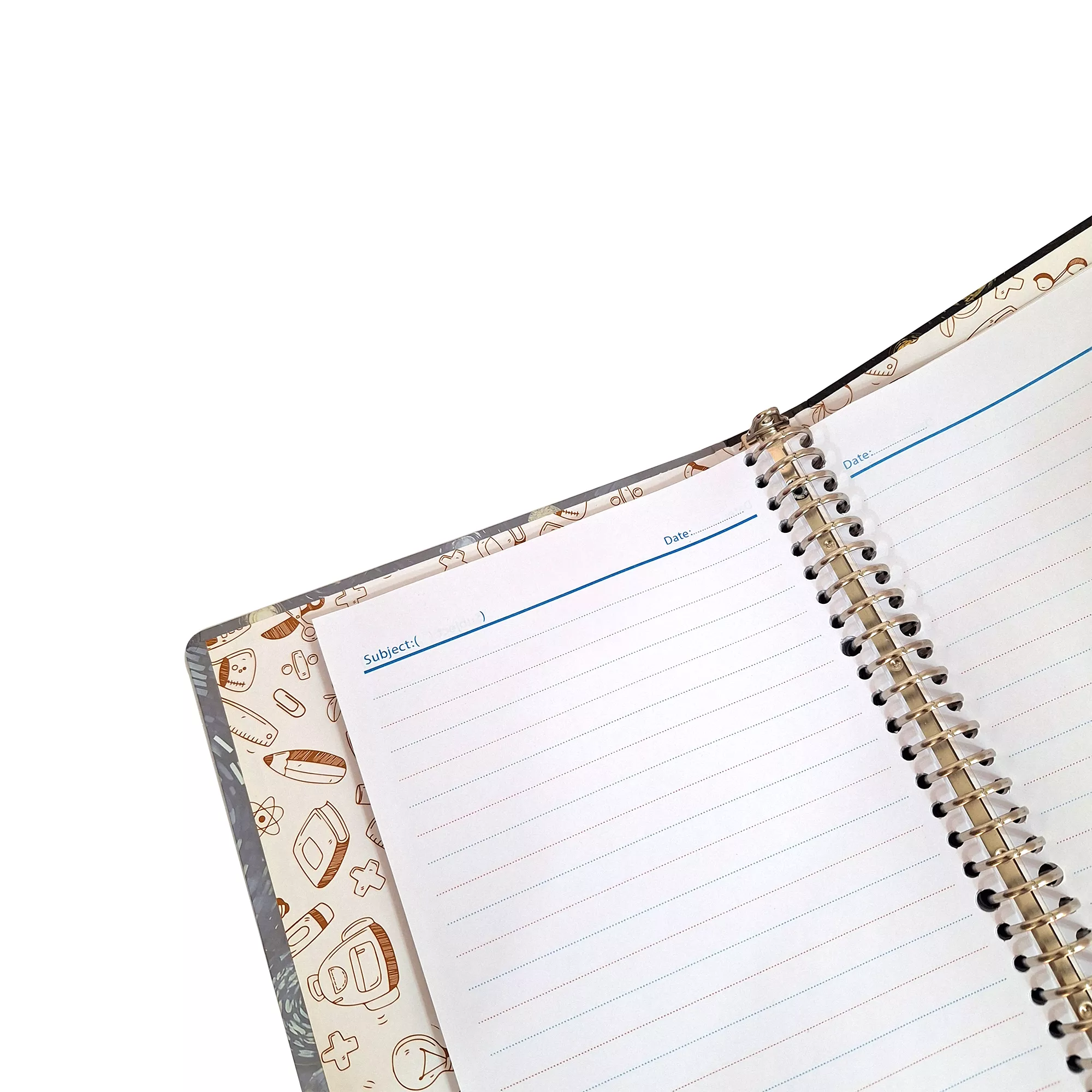 کلاسور سلفونی طلاکوب 26 حلقه کد 117008502