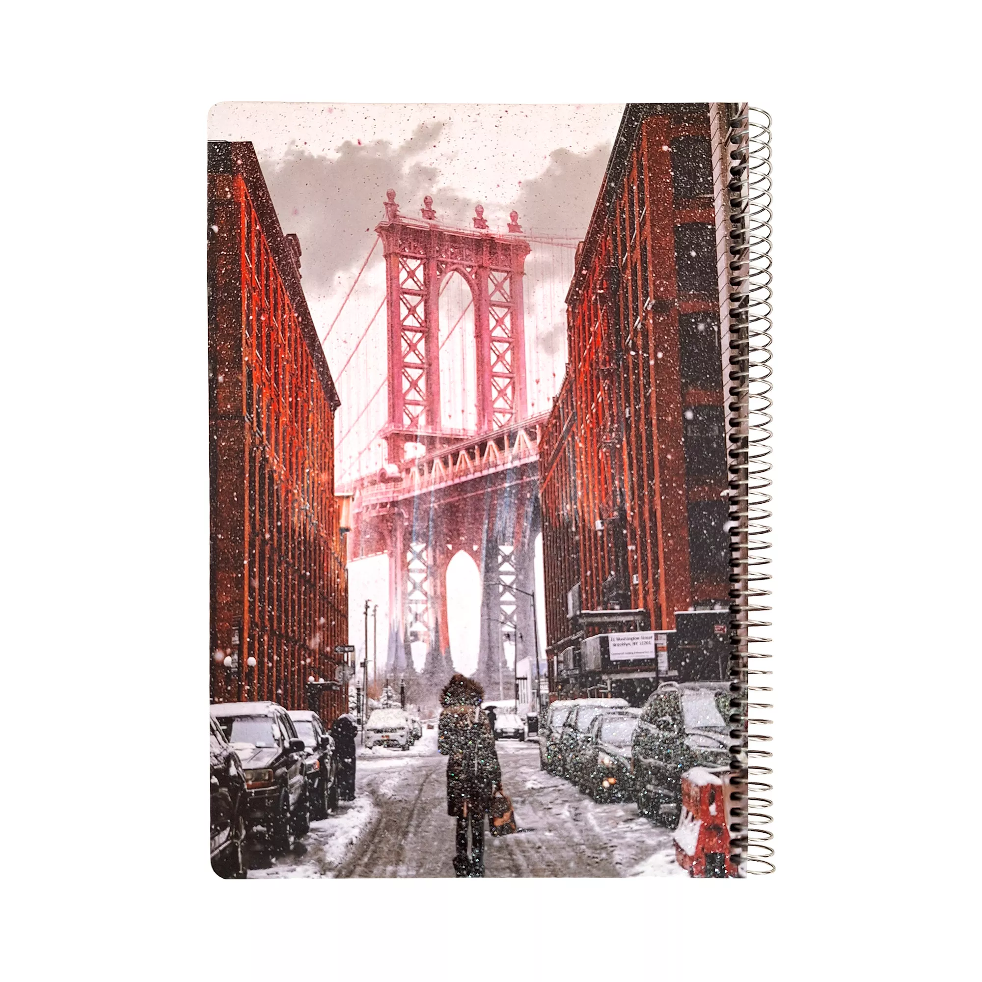 دفتر جلد سخت رحلی اکلیل UV موضعی 160 برگ کد 117008497