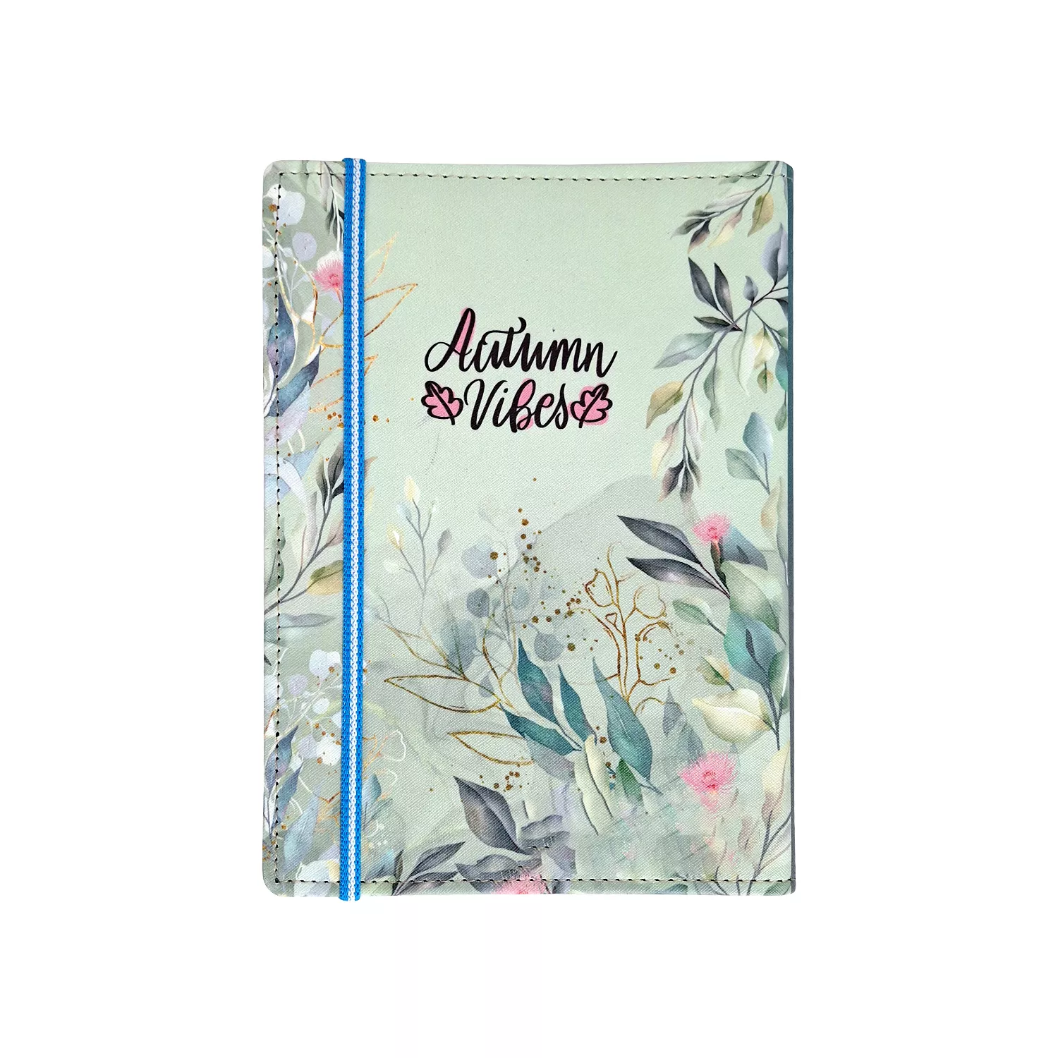 کلاسور چرم چاپی کش‌دار 26 حلقه کد 117008507