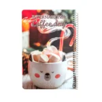 دفتر جلد سخت وزیری اکلیل UV موضعی 100 برگ کد 117008499