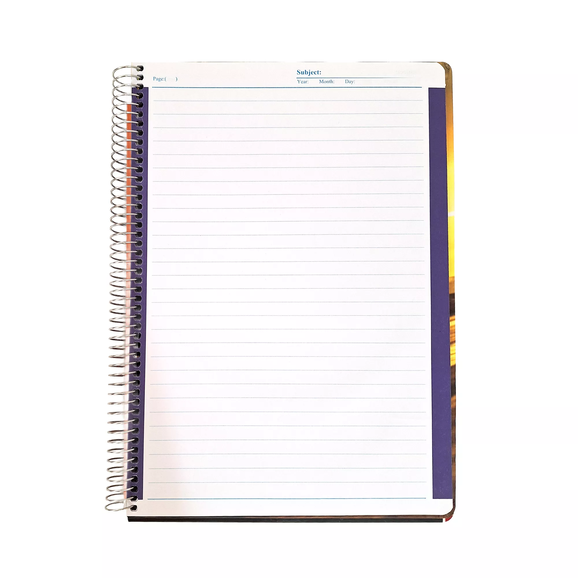 دفتر جلد سخت رحلی اکلیل UV موضعی 160 برگ کد 117008497