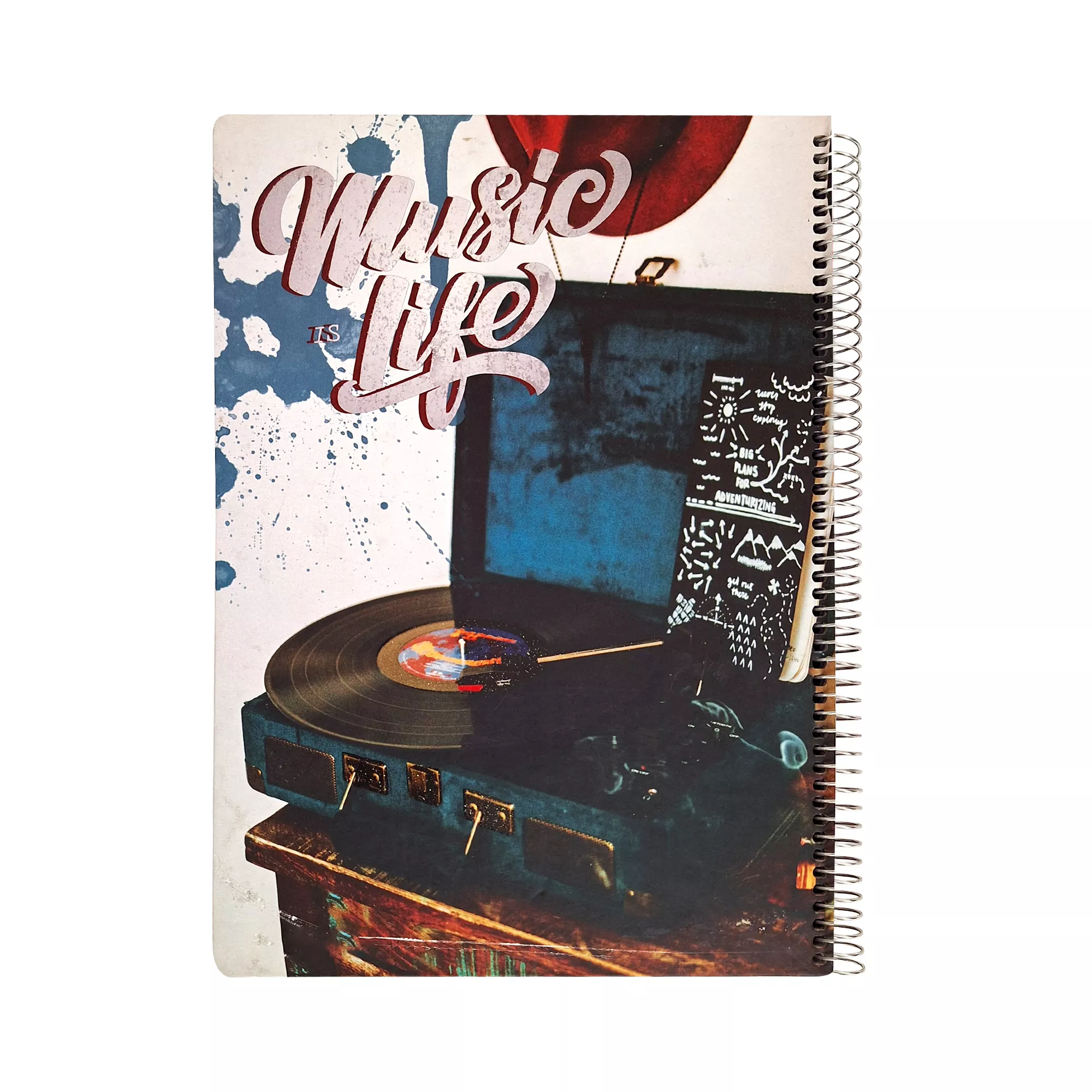 دفتر جلد سخت رحلی اکلیل UV موضعی 160 برگ کد 117008497