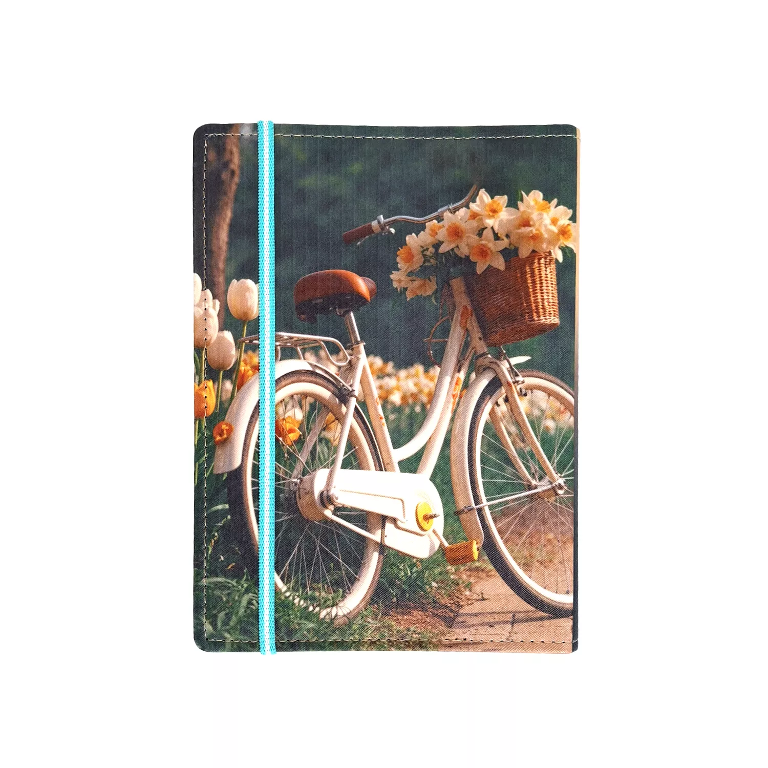 کلاسور چرم چاپی کش‌دار 26 حلقه کد 117008507