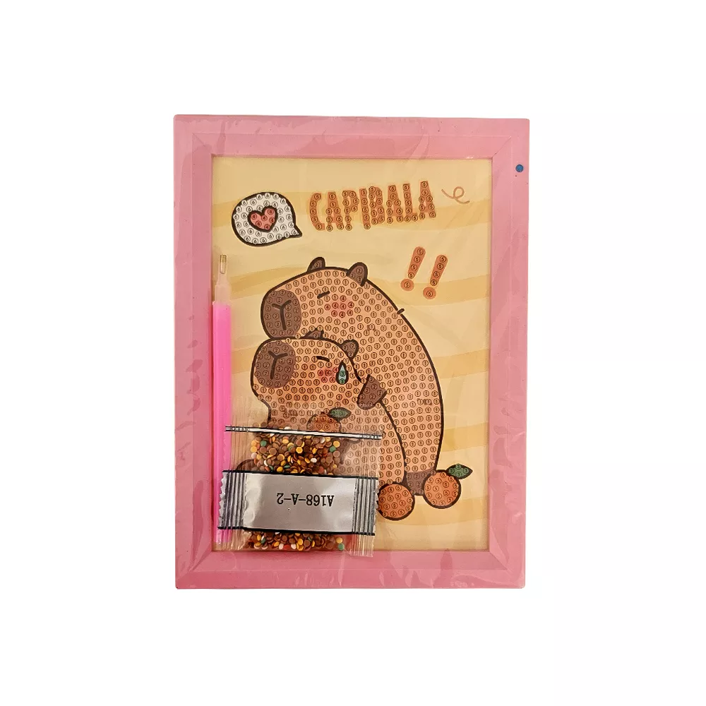 نقاشی الماسی خرسی کد 117008059