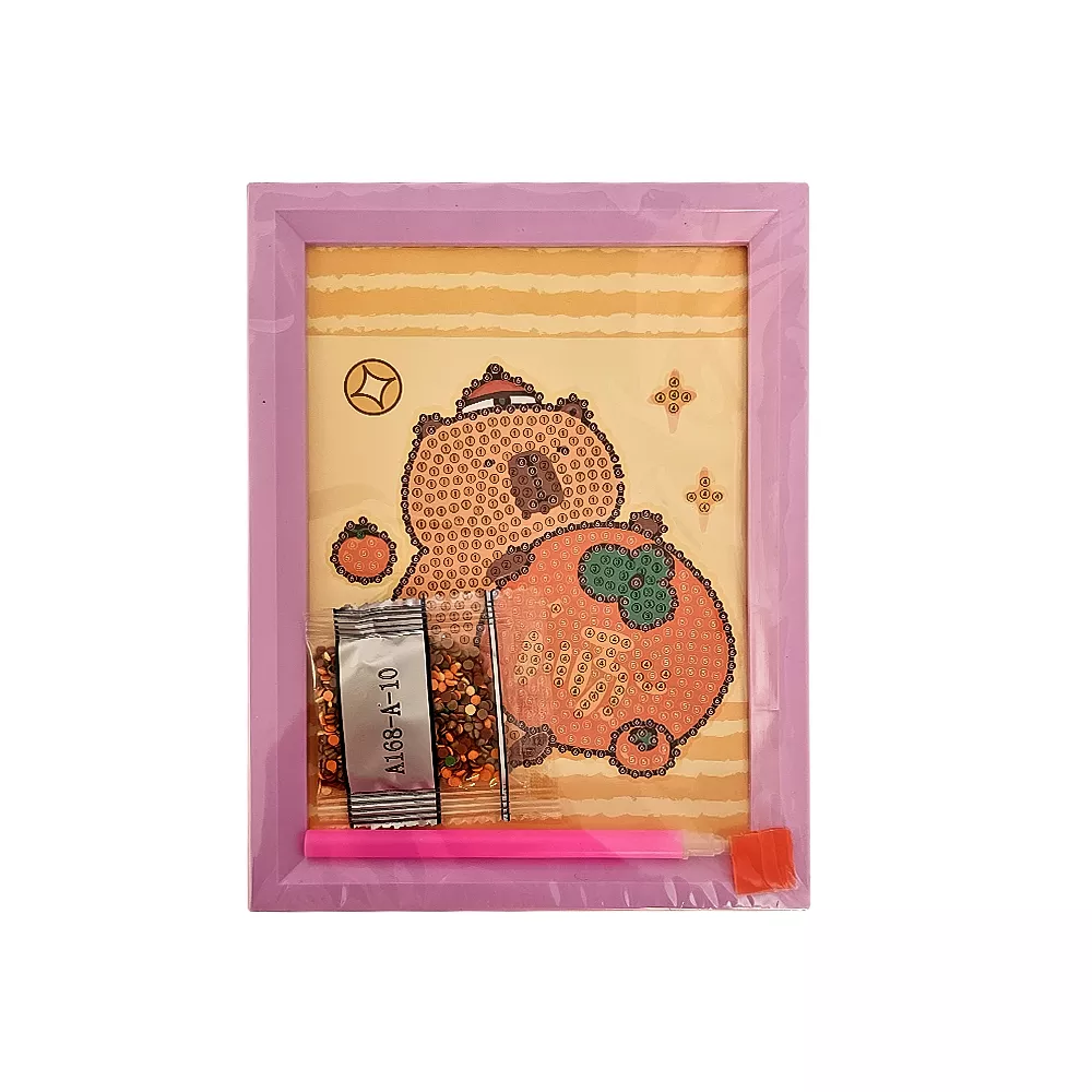 نقاشی الماسی خرسی کد 117008059