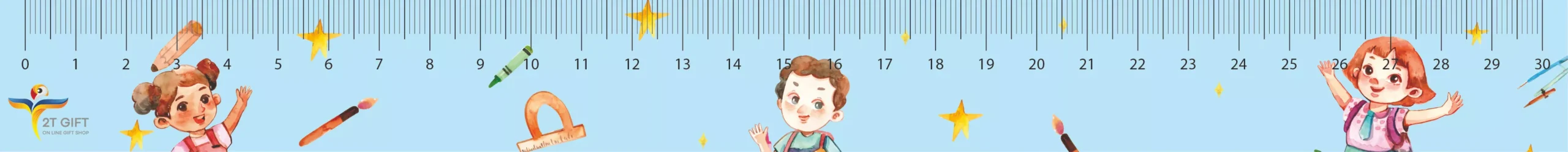 خط کش کاغذی 30 سانتیمتری بسته 10 عددی کد 117008424
