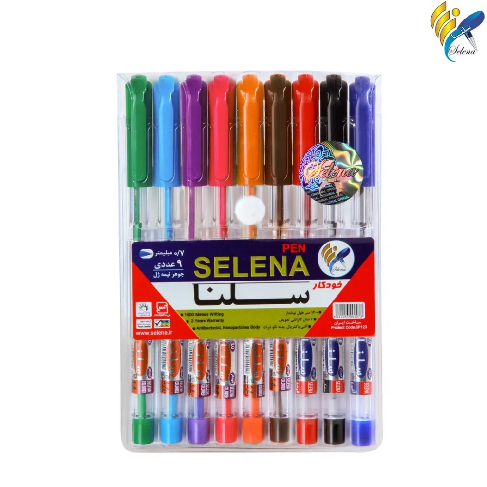 خودکار رنگی 9 رنگ سلنا کد 117008104