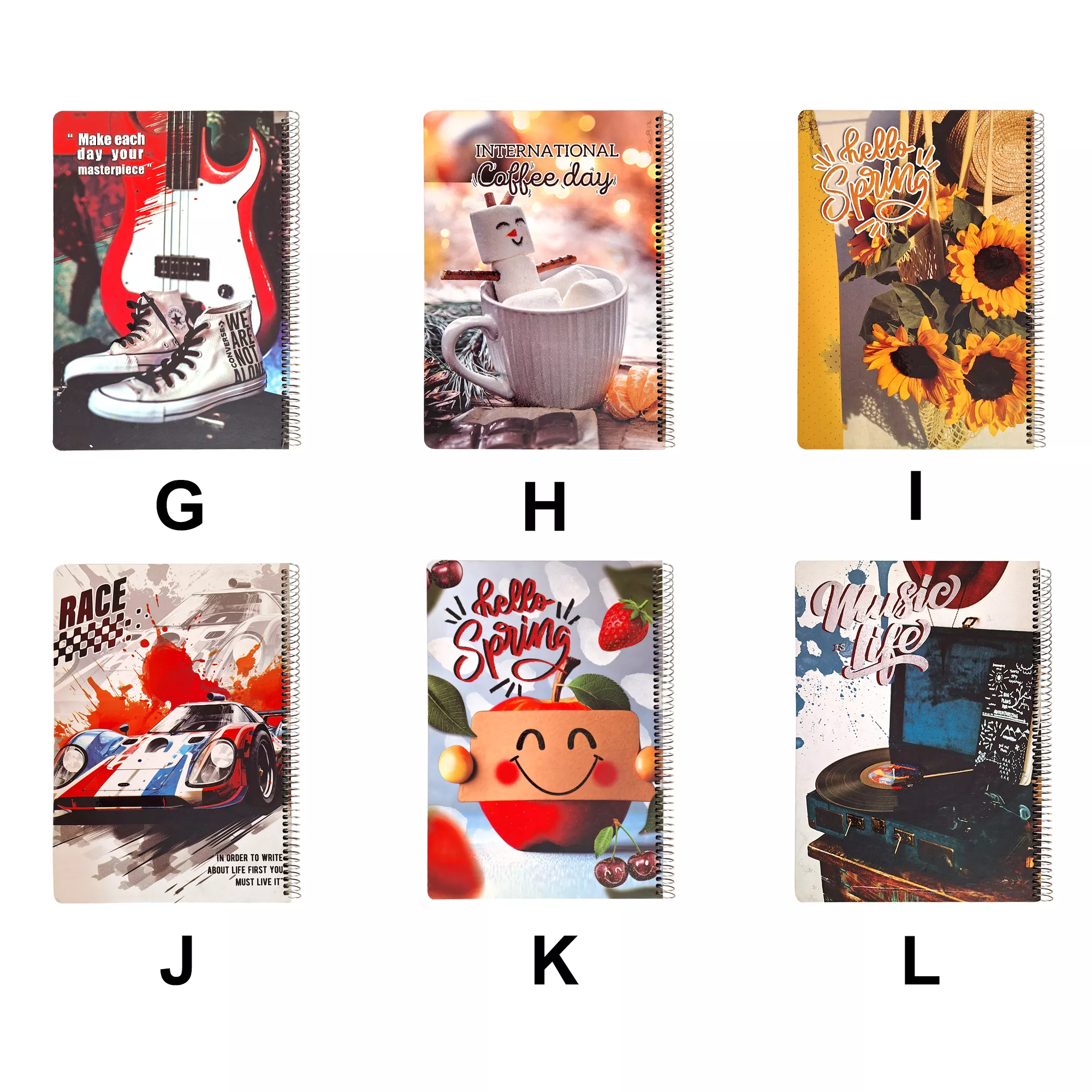 دفتر جلد سخت رحلی اکلیل UV موضعی 100 برگ کد 117008496