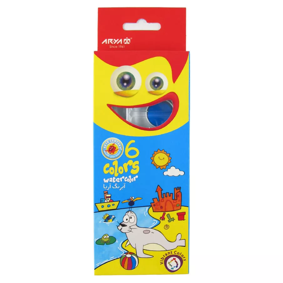 آبرنگ 12 رنگ آریا کد 117008177