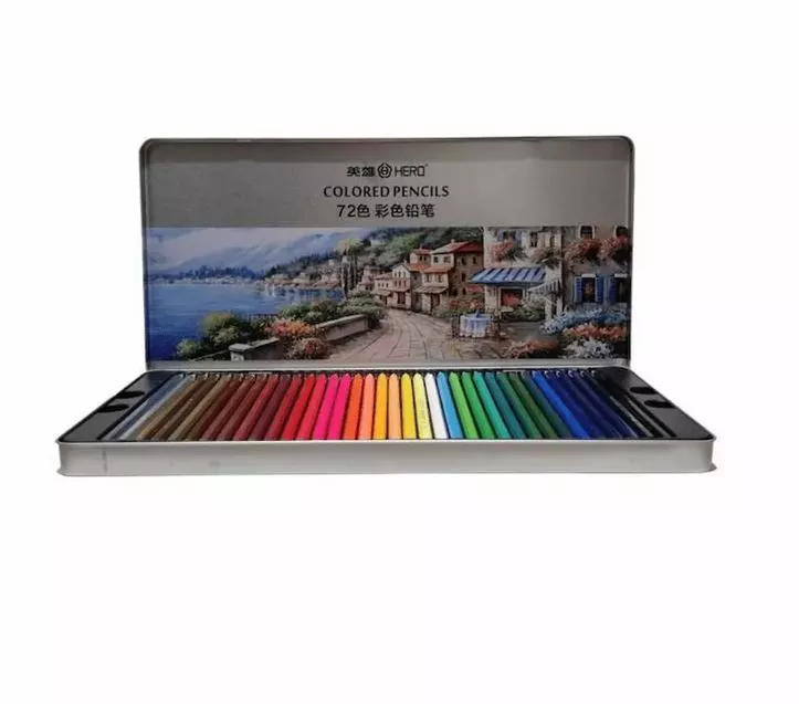 مداد رنگی 48 رنگ فلزی هیرو کد 117008192