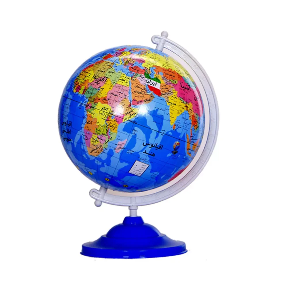 کره جغرافیایی سایز 13 جعبه دار نقش جهان کد 117008313