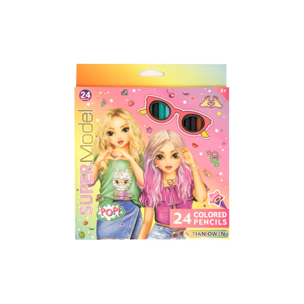 مداد رنگی 24 عددی Tianbowen کد 117008624