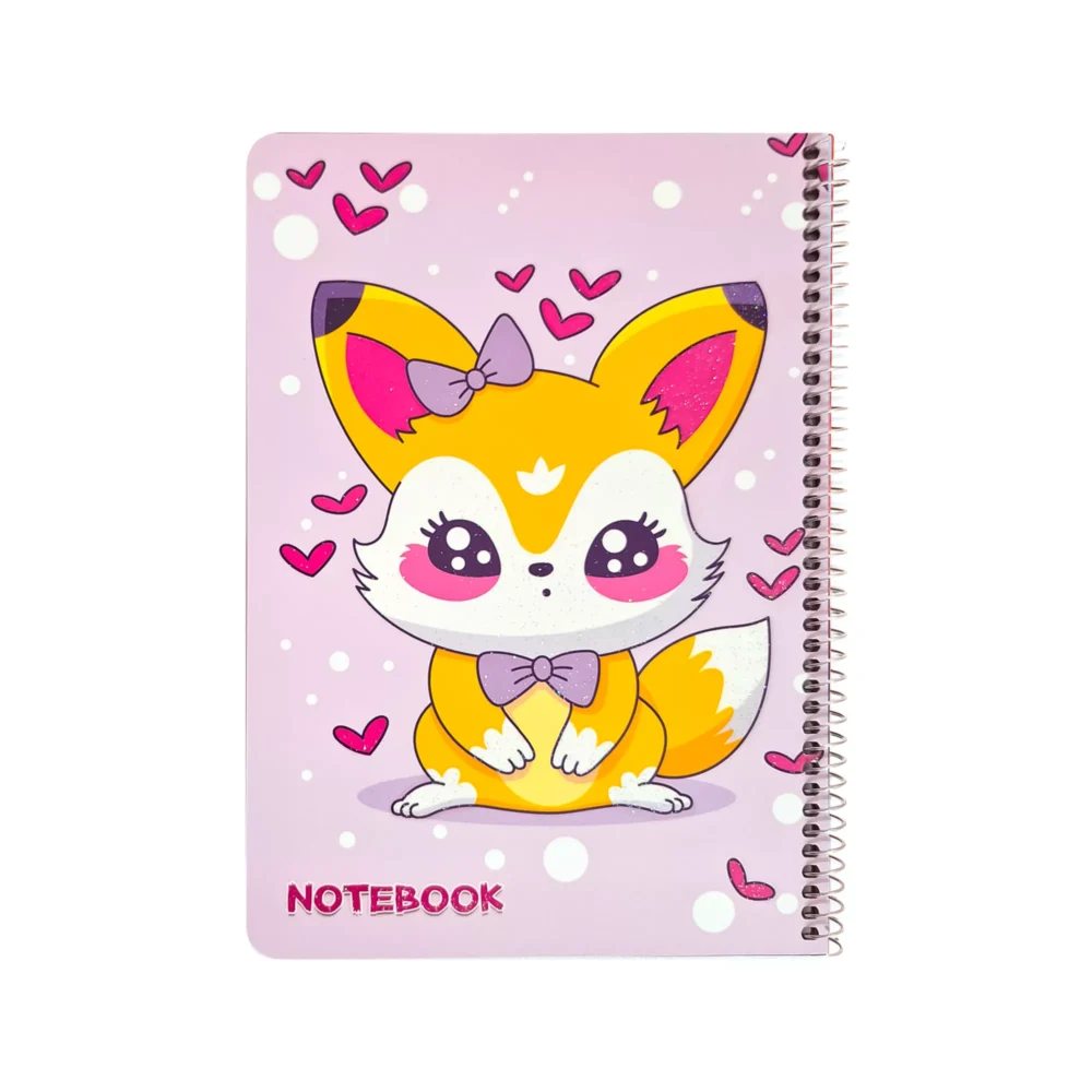 دفتر حاشیه‌دار دخترانه 40 برگ کد 117008482