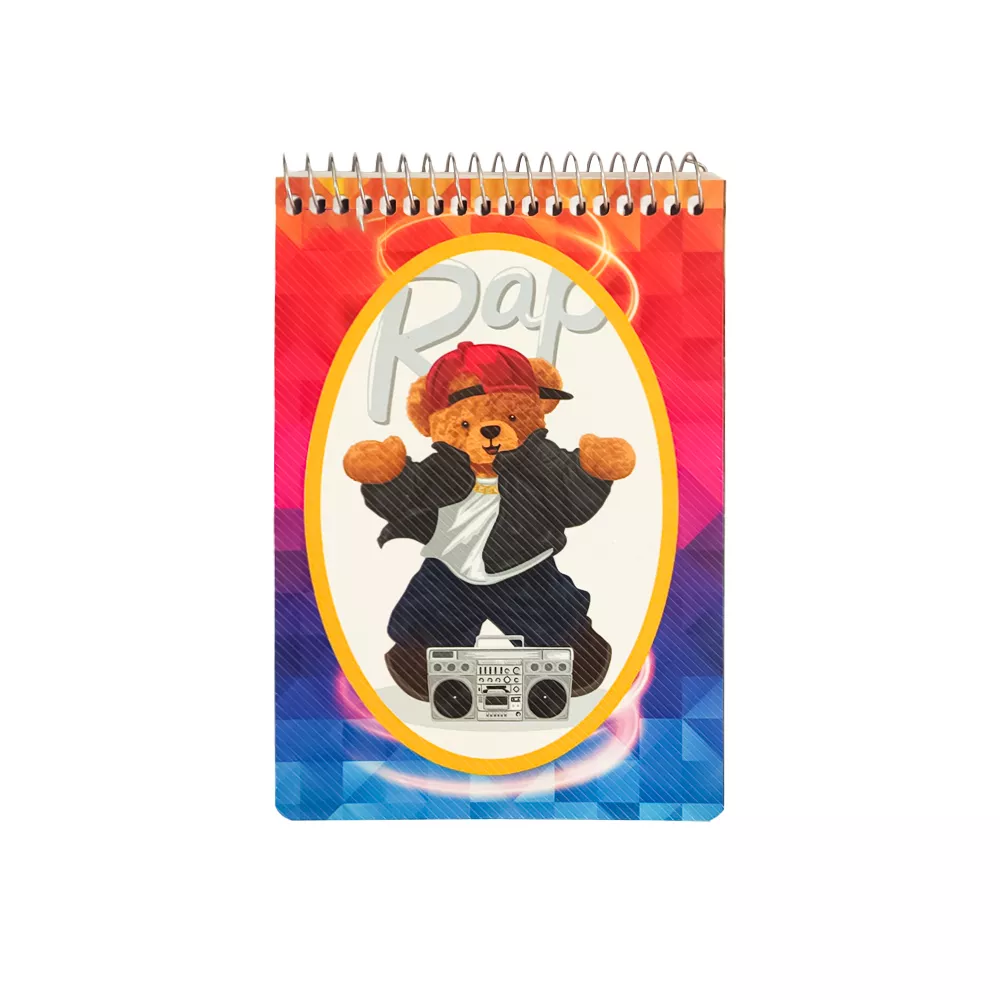 دفتر یادداشت 1.8 فانتزی کلاسیک فنر بالا کد 117008653