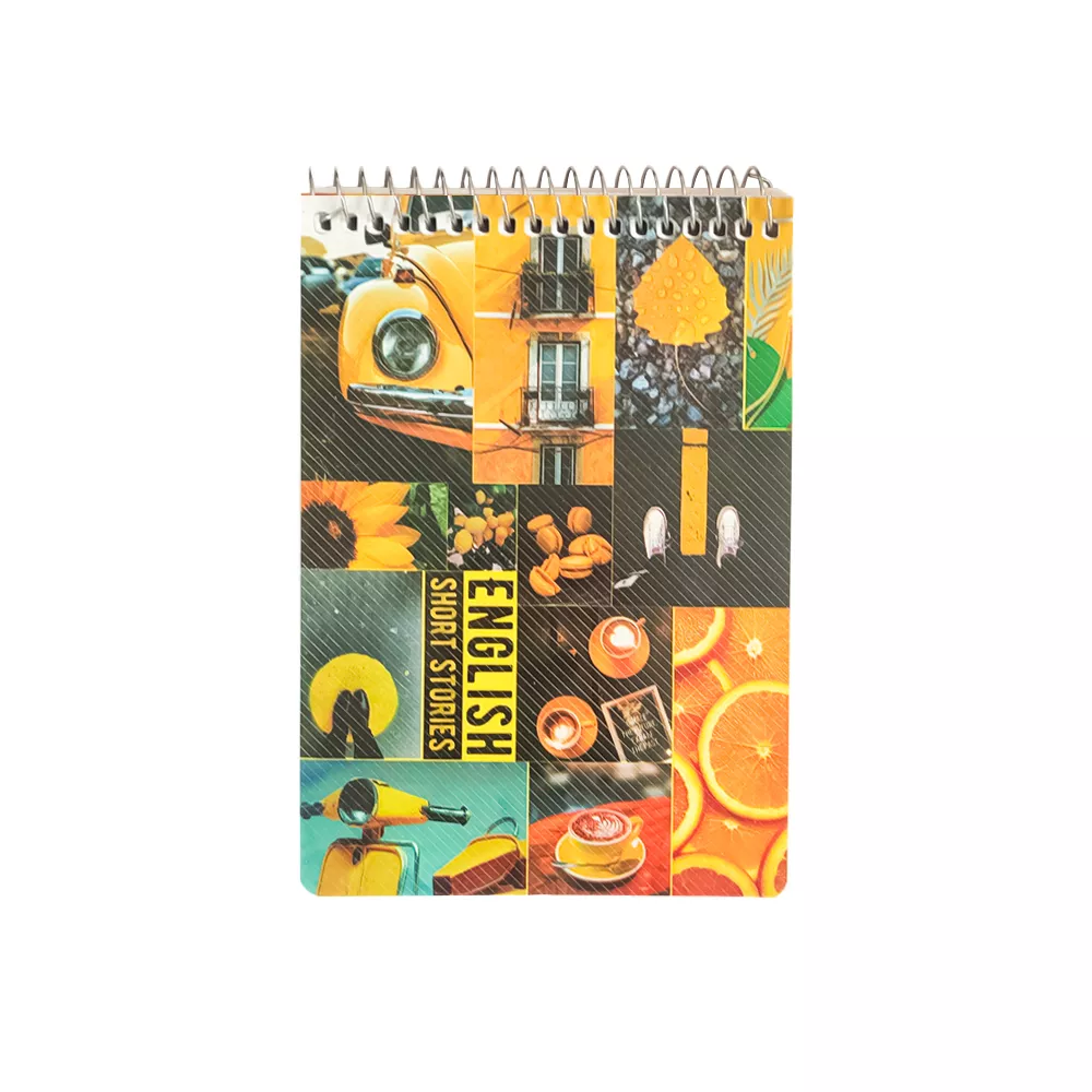 دفتر یادداشت 1.8 فانتزی کلاسیک فنر بالا کد 117008653