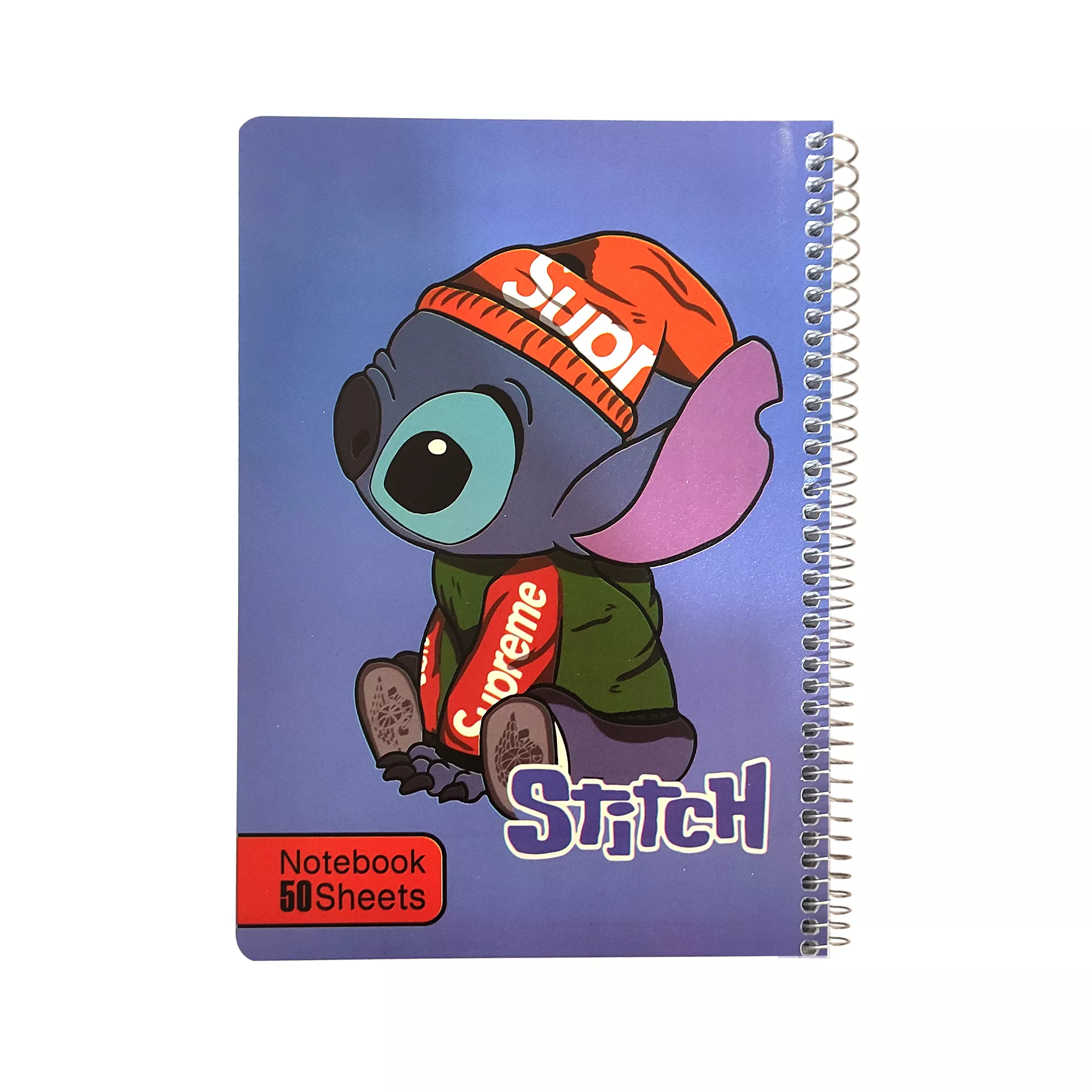 دفتر 50 برگ طلقی طرح استیچ کد 117008652