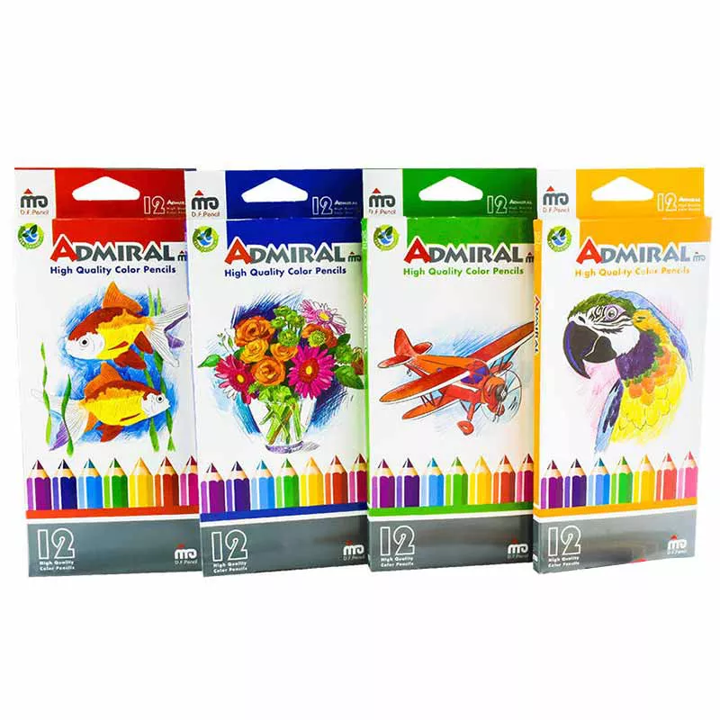 مداد رنگی 12 تایی ادمیرال کد 117008671