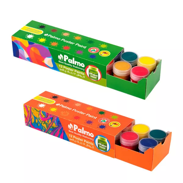 گواش 12 رنگ پالمو کد 117008673