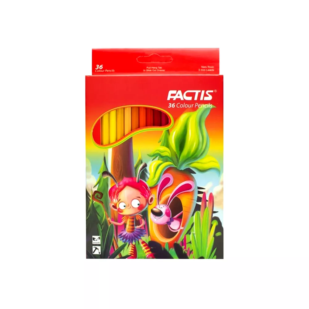 مداد رنگی 36 عددی فکتیس کد 117008631