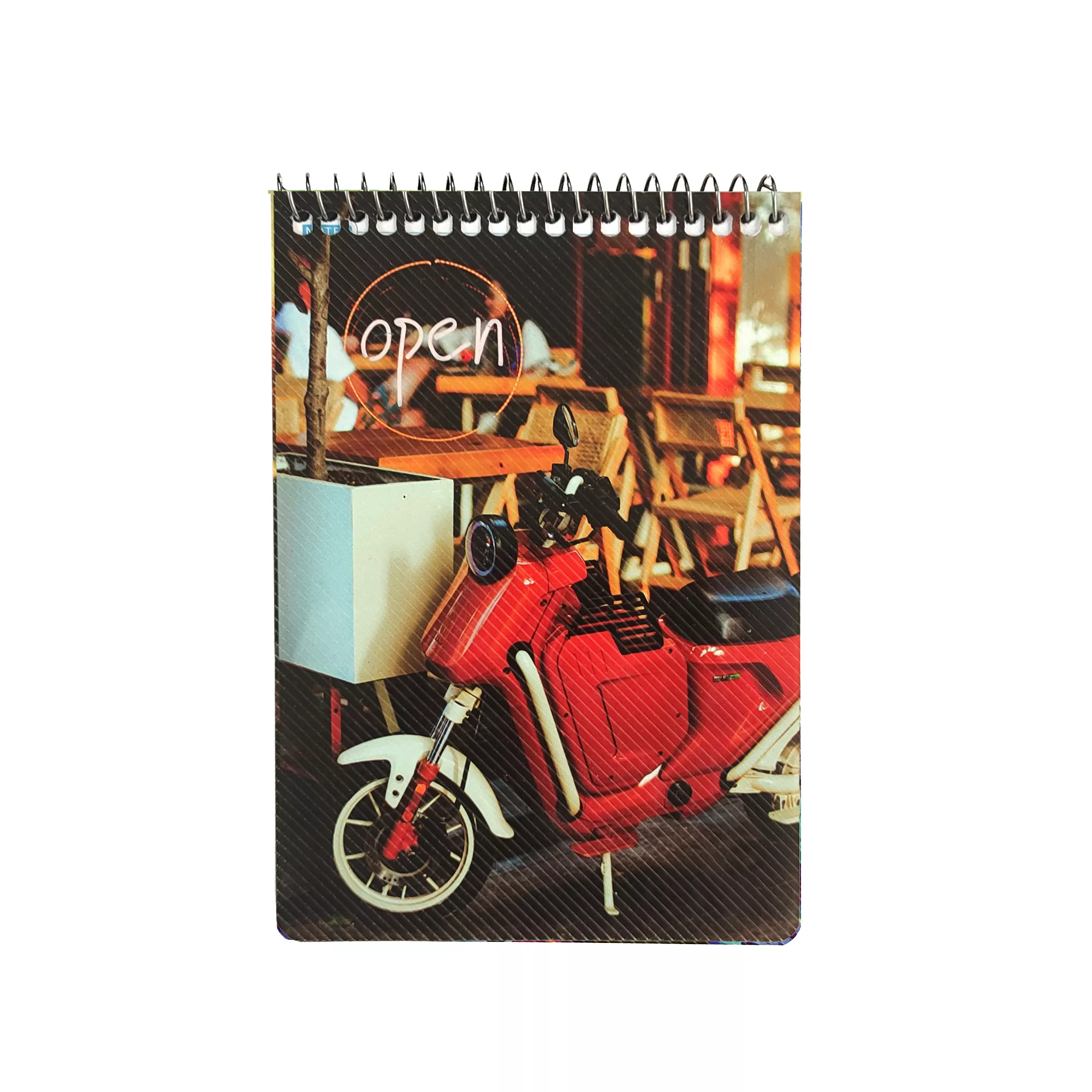 دفتر یادداشت 1.8 فانتزی کلاسیک فنر بالا کد 117008653