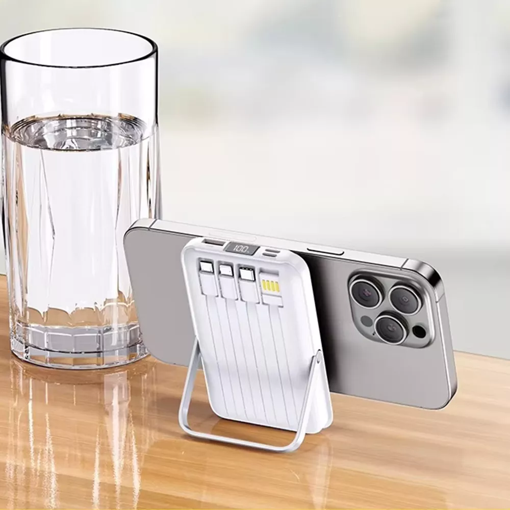 پاوربانک مگنتی 10000 میلی‌آمپر وایرلس کد 117002392