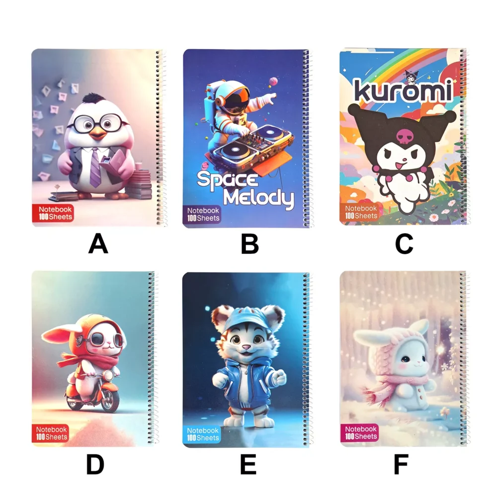 دفتر طلقی فانتزی 100 برگ کد 117008467