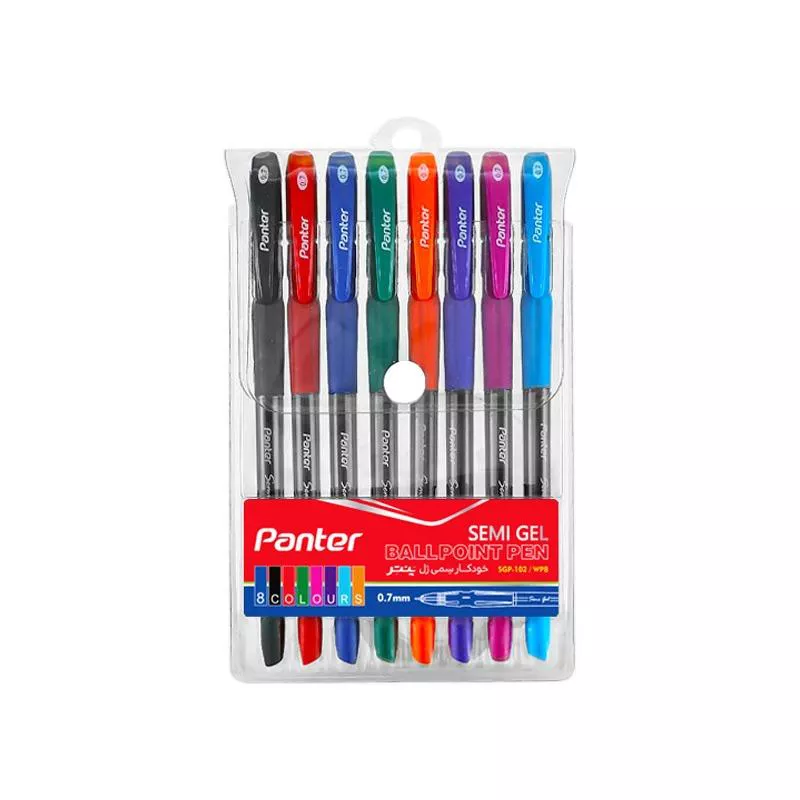 خودکار آنتی باکتریال رنگی دکتر پنتر بسته 8 عددی کد 117008734