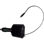 شارژر فندکی 120 وات 4 پورت مدل ML-102 کد 117002413