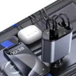 شارژر فندکی 120 وات 4 پورت مدل ML-102 کد 117002413