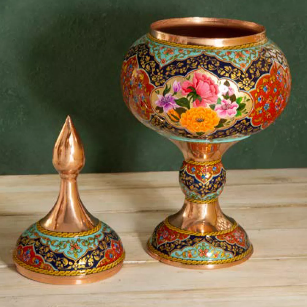 ست صنایع دستی مس و پرداز کد 11702456