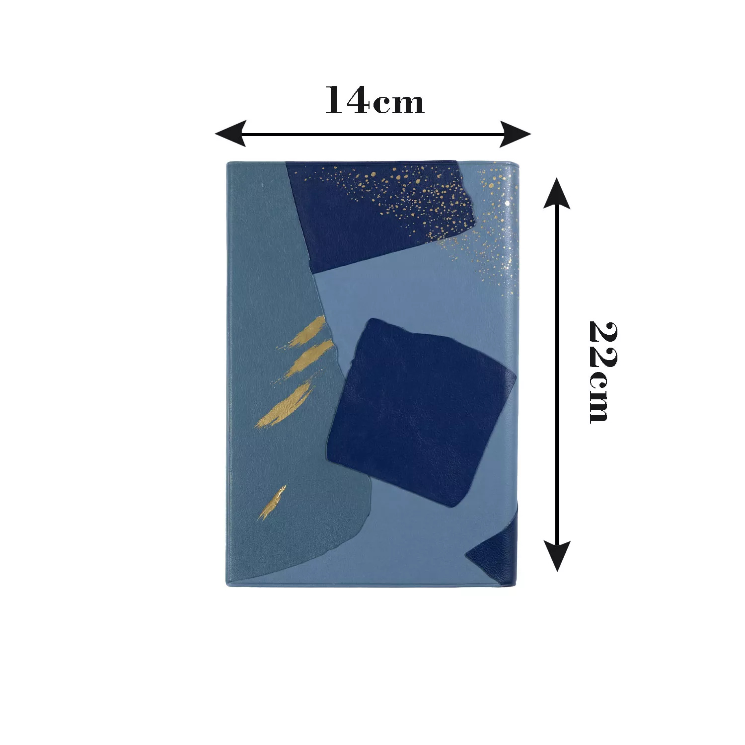 سررسید رقعی لب طلا جلد نرم ترمو کد 117006614